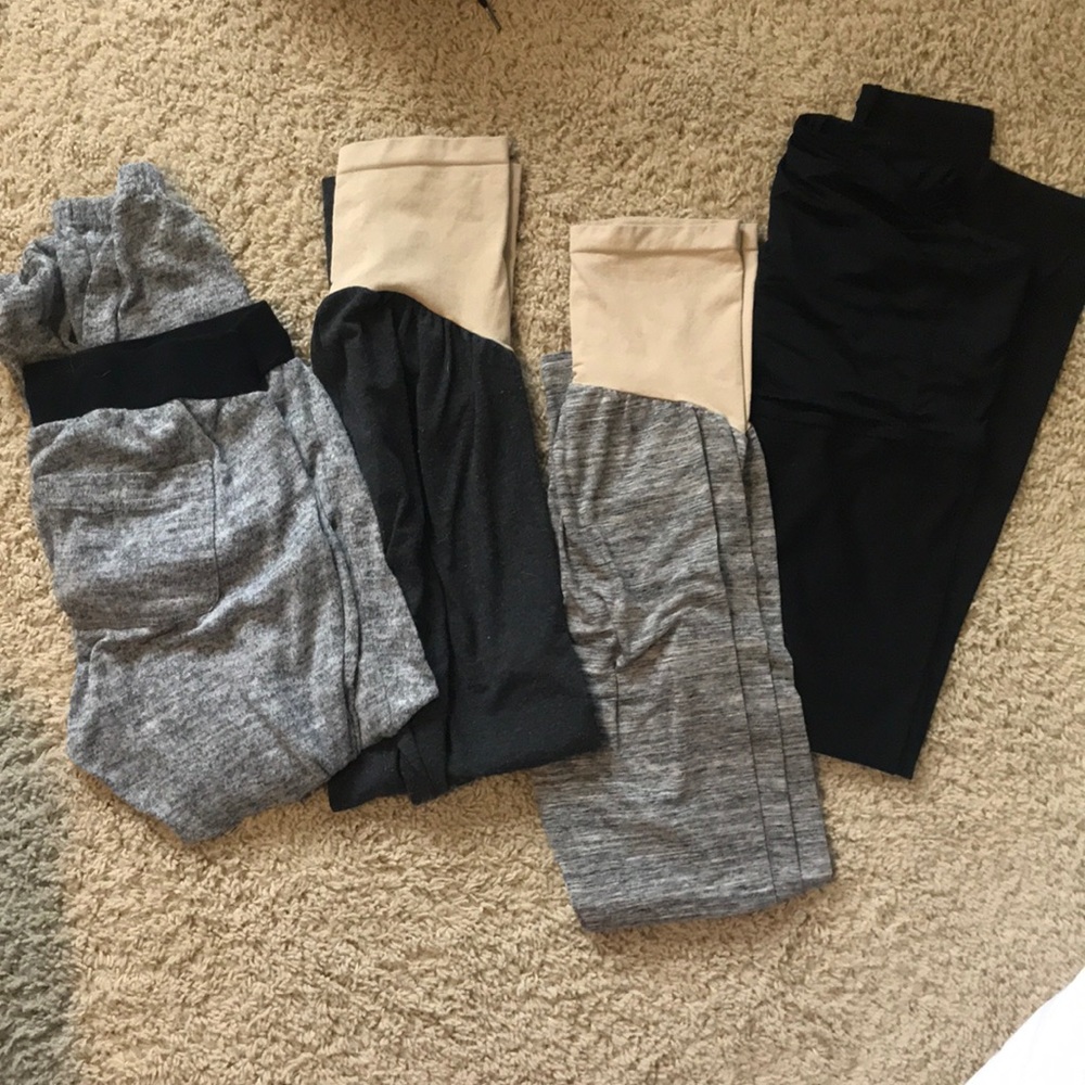 Bundle of maternity pants